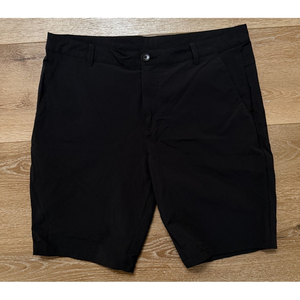 Oakley Men's Golf Shorts Size 36 Black Stretch Regular Fit 9.5" Inseam